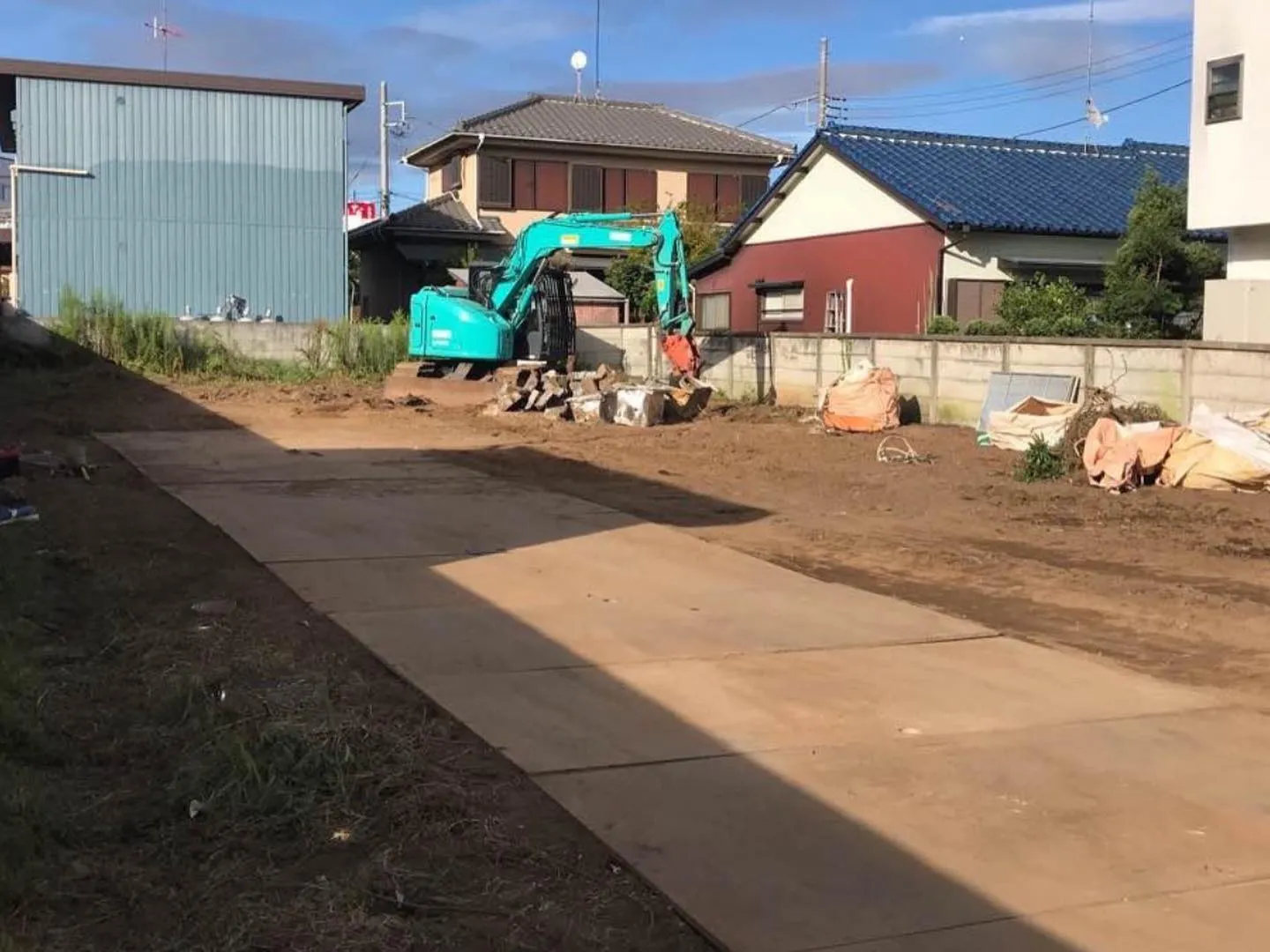 伊勢原市木造平屋建2棟解体工事