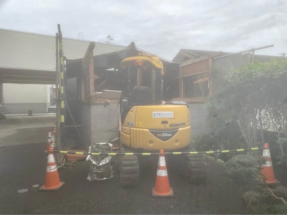 相模原市トイレ小屋建解体工事