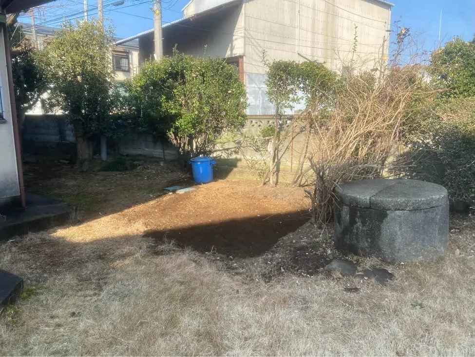 愛川町小屋解体工事