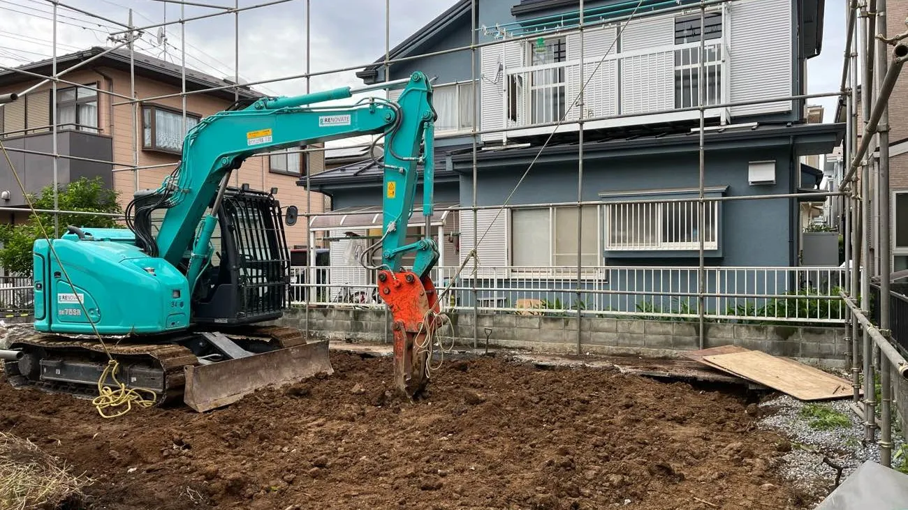 🚧✨ 美しい解体の第一歩、整地‼ ✨🚧