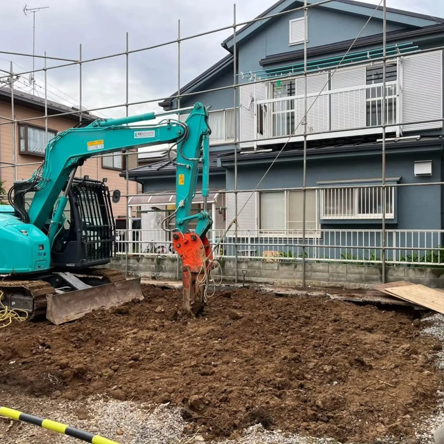 🚧✨ 美しい解体の第一歩、掘削‼ ✨🚧