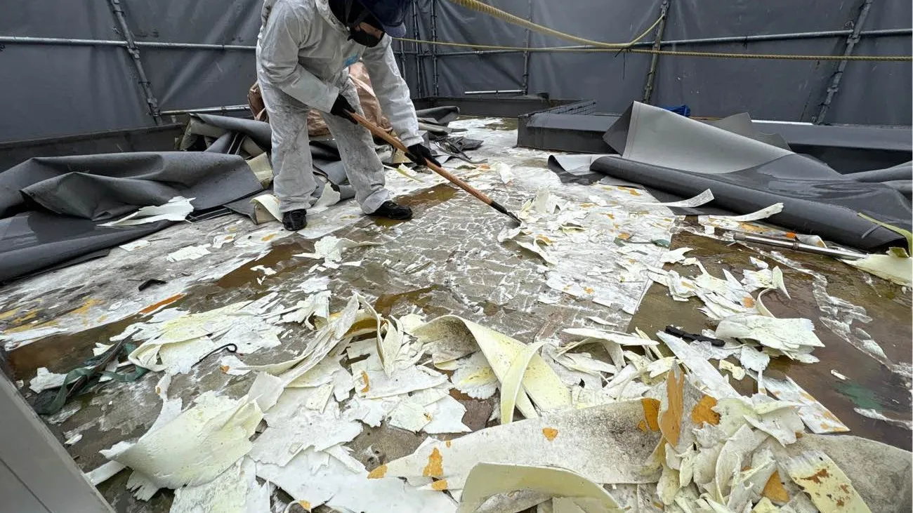 🚧板橋区鉄骨造4階建て解体工事🚧